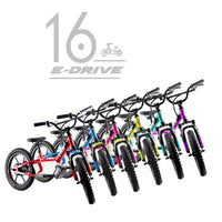 HKM-149395 16 Inch Electric Balance Bike for Kids - Aluminum Alloy, 3 Speed, Disc Brake, 36V Lithium Battery