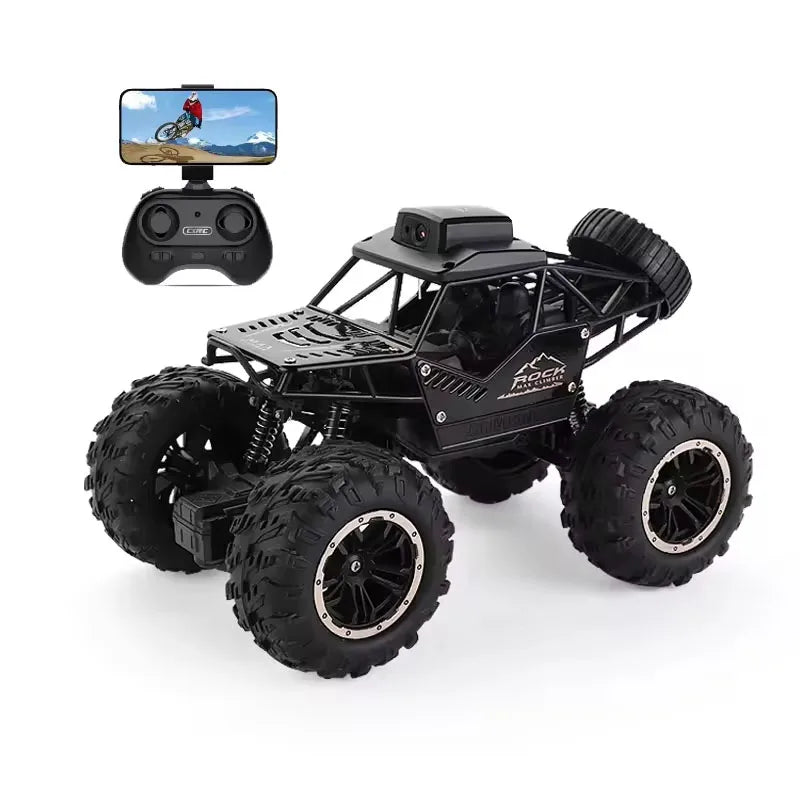 HKM-149395 High Definition WIFI Camera Off-Road Climbing Car with LED Lights, 2.4G Remote Control, Ready-to-Go