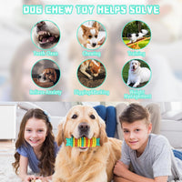 HKM-1494333 Durable Rubber Chew Toy for Aggressive Dogs - Caterpillar Shape for Dental Health and Interactive Play