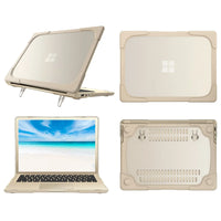 HKM-149523 Rugged TPU and PC Hard Shell Protective Case for Microsoft Surface Laptop 4, 3, 2 - 13.5 Inch (Models 1769, 1867, 1868)