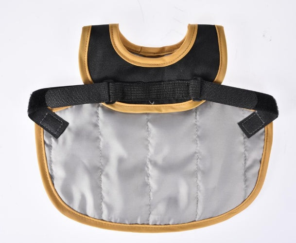 HKM-1496125 Reflective Chicken Vest in Red, Green, and Black - All Sizes, Durable Polyester Material