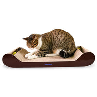 HKM-1497021 Cat Sofa Made of Corrugated Paper – Ideal Cat Grinding Toy, 50x24.5x13.5cm