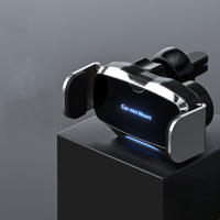 HKM-149843 Electric Car Phone Holder with Automatic Opening and Closing Mechanism, Compatible with Air Outlet, Multiple Colors Available