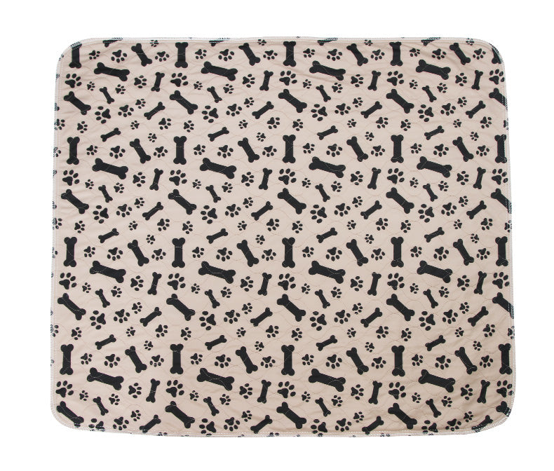HKM-1498685 Water-Absorbent Waterproof Non-Slip Pet Changing Pad for Dogs and Cats ¨C Machine Washable, Four Seasons Use