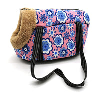 HKM-1499069 Versatile Canvas and Cotton Pet Carrier for Warm Comfort - Available in Two Sizes