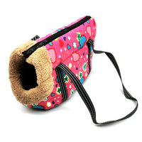 HKM-1499069 Versatile Canvas and Cotton Pet Carrier for Warm Comfort - Available in Two Sizes