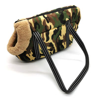 HKM-1499069 Versatile Canvas and Cotton Pet Carrier for Warm Comfort - Available in Two Sizes