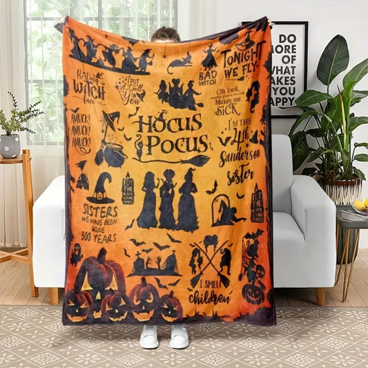 HKM-149971 Super Soft Flannel Blanket - Multiple Sizes, All-Season Design in Polyester Fiber