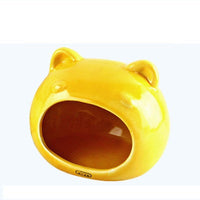 HKM-1500605 Ceramic Hamster Sleeping Nest for Small Pets - Cozy Ceramic House for Hamsters & Squirrels