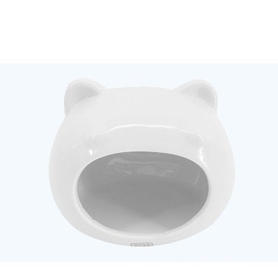 HKM-1500605 Ceramic Hamster Sleeping Nest for Small Pets - Cozy Ceramic House for Hamsters & Squirrels