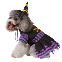 HKM-1500989 Halloween Purple Acrylic Pet Skirt for Dogs - Available in Multiple Sizes