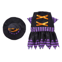 HKM-1500989 Halloween Purple Acrylic Pet Skirt for Dogs - Available in Multiple Sizes