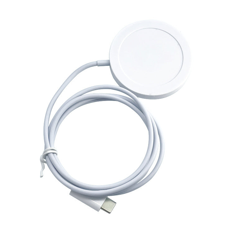 HKM-150163 15W Magnetic Wireless Charger for Fast Charging Compatible with Multiple Mobile Phone Models