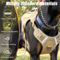 HKM-1502397 Breathable Tactical Dog Vest with Reflective Features for All Seasons
