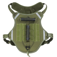 HKM-1502397 Breathable Tactical Dog Vest with Reflective Features for All Seasons