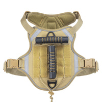 HKM-1502397 Breathable Tactical Dog Vest with Reflective Features for All Seasons