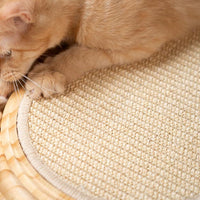 HKM-1502781 Solid Wood Cat Nest for Playful Pets - Minimalist Design
