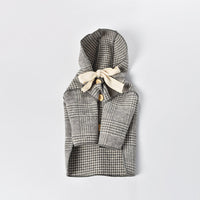 HKM-1503165 British Style Cat Cashmere Coat in Polyester for All Genders