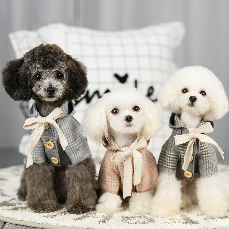 HKM-1503165 British Style Cat Cashmere Coat in Polyester for All Genders