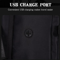 HKM-150355 Large Capacity Waterproof 17 Inch Nylon Laptop Backpack for Students