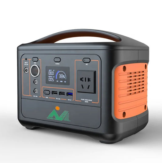 HKM-150483 High-Capacity 550WH Emergency Portable Power Station with AC and DC Outputs