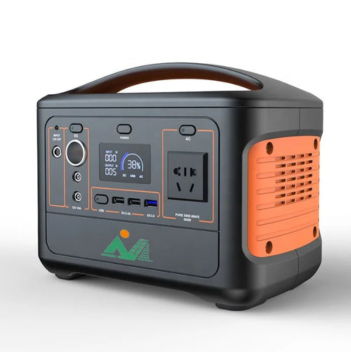HKM-150483 High-Capacity 550WH Emergency Portable Power Station with AC and DC Outputs