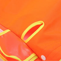 HKM-1504957 Waterproof Reflective Hooded Poncho for Medium and Large Dogs - Available in Black, Fluorescent Green, and Fluorescent Orange