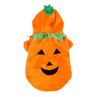 HKM-1506749 Casual Pumpkin Demon Transformation Costume for Pets in Shearing and Polar Fleece