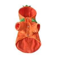 HKM-1506749 Casual Pumpkin Demon Transformation Costume for Pets in Shearing and Polar Fleece