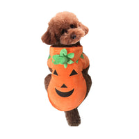 HKM-1506749 Casual Pumpkin Demon Transformation Costume for Pets in Shearing and Polar Fleece