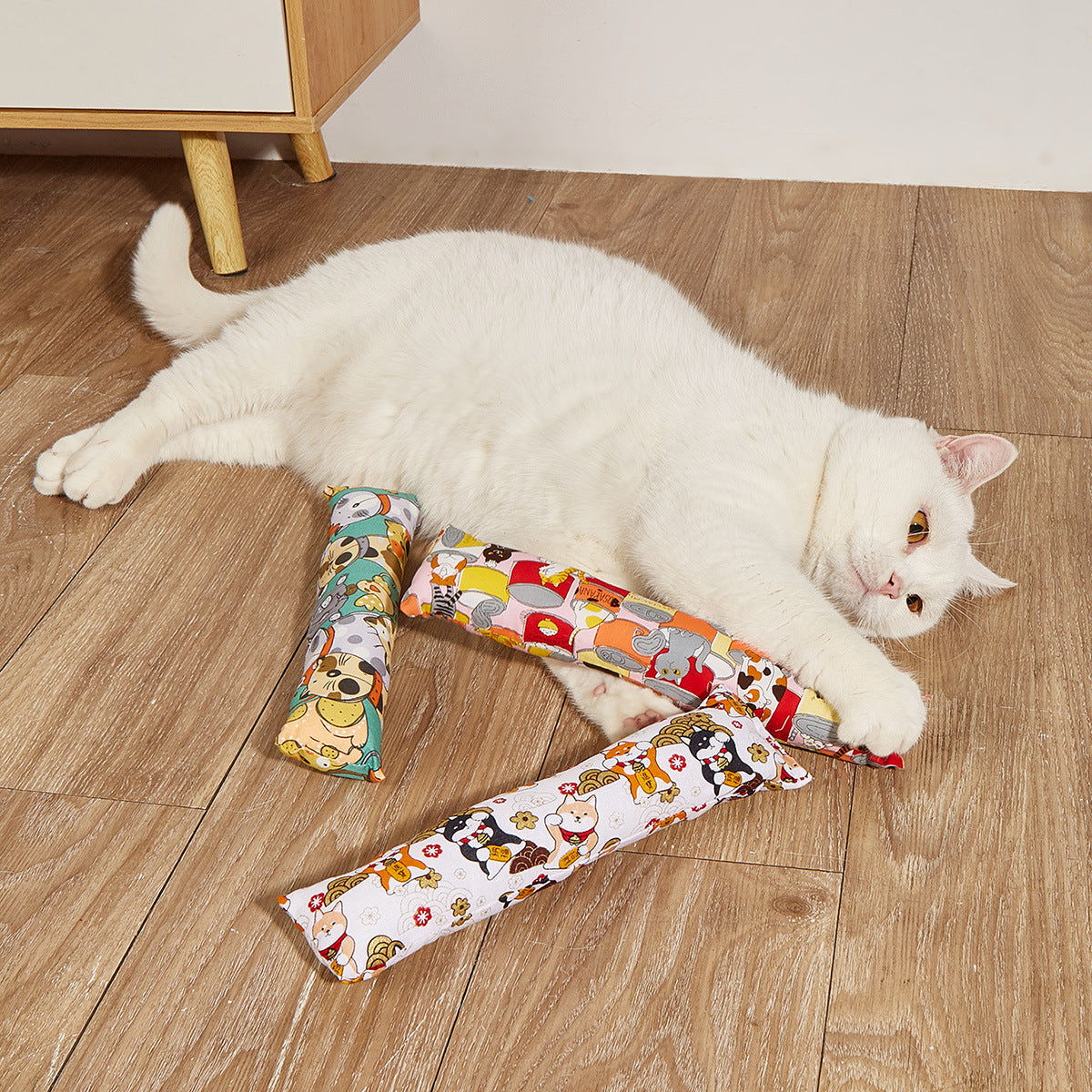 HKM-150739 Creative Catnip Pillow Cat Teaser Toy Cat Pillow Pet Supplies Bite Grinding Claw Cross-border Amazon Hot