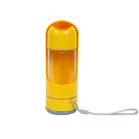 HKM-1508413 Multifunctional Portable Pet Cup - 350ml Folding Bowl in Iceberg Blue, Dynamic Yellow, Beige, and White