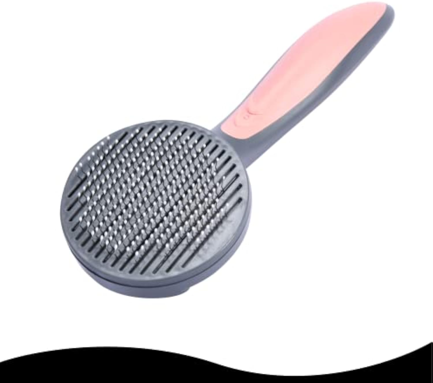 HKM-1509821 Self-Cleaning Slicker Brush for Cats and Dogs with Long or Short Hair, Detangling and Massaging Grooming Tool