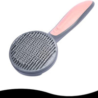 HKM-1509821 Self-Cleaning Slicker Brush for Cats and Dogs with Long or Short Hair, Detangling and Massaging Grooming Tool