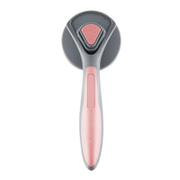 HKM-1509821 Self-Cleaning Slicker Brush for Cats and Dogs with Long or Short Hair, Detangling and Massaging Grooming Tool