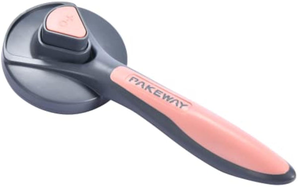 HKM-1509821 Self-Cleaning Slicker Brush for Cats and Dogs with Long or Short Hair, Detangling and Massaging Grooming Tool