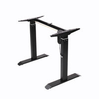 HKM-150995 Electric Adjustable Ergonomic Computer Desk for Gaming and Office Use, Black