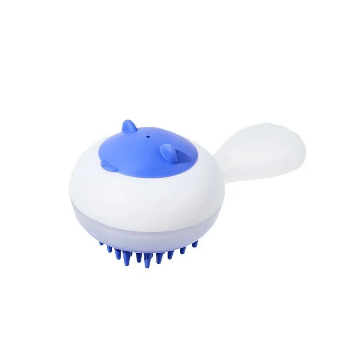 HKM-1510205 Automatic Pet Bath Brush with Soft Gel Massage and Hair Removal for Cats and Dogs, Suitable for Wet and Dry Use