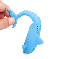 HKM-1510973 Catnip Silicone Fish Molar Stick for Dental Care and Stress Relief - 16x2.5cm