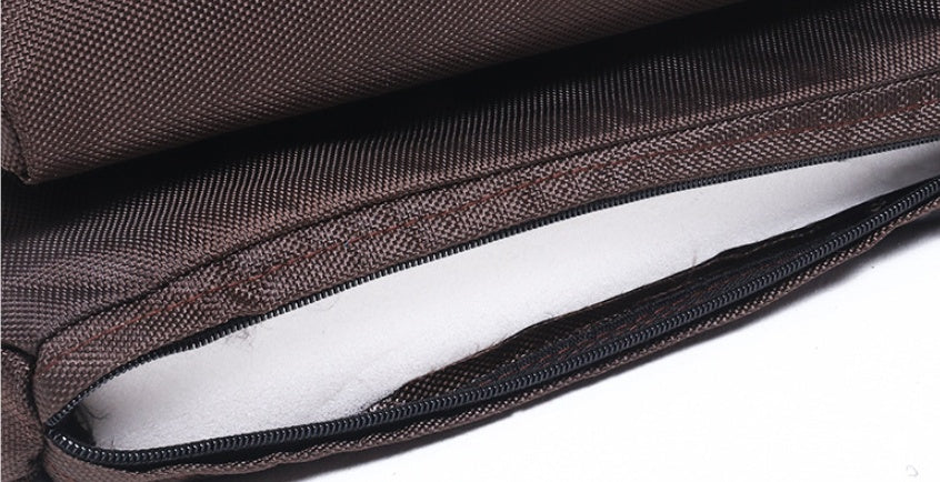 HKM-1512381 All-Weather Removable & Washable Dog Bed, Medium Size 75x60x11cm with Sponge Cushion and Pillow