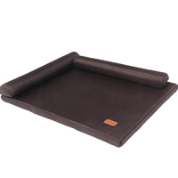 HKM-1512381 All-Weather Removable & Washable Dog Bed, Medium Size 75x60x11cm with Sponge Cushion and Pillow