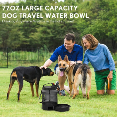 HKM-1514173 Large Capacity Water Bottle for Dogs and Cats - Durable Silicone Plastic Design