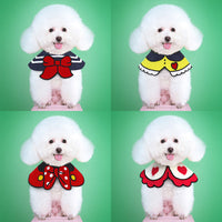 HKM-1515709 Cute Pet Scarf Collar for Small Dogs and Cats, Size S/L (20-40cm)