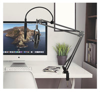 HKM-151635 Condenser Microphone for Live Streaming and Recording with USB Connection and Accessories