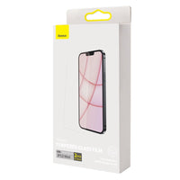 HKM-151827 Tempered Glass Front Film for iPhone 13 (5.4 Inch) – 2 Pack with Cleaning Tools