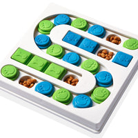 HKM-1518909 S-Shaped and Square Pet Puzzle Toy for Engaging Snack Time Fun