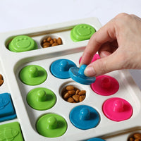 HKM-1518909 S-Shaped and Square Pet Puzzle Toy for Engaging Snack Time Fun