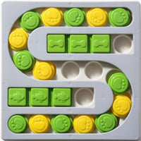 HKM-1518909 S-Shaped and Square Pet Puzzle Toy for Engaging Snack Time Fun