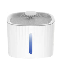 HKM-151891 3L Cat and Dog Water Fountain with Low Water Shut Off and Triple Filtration System