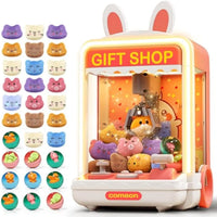 HKM-151955 Mini Electric Claw Machine for Kids - Candy Vending Grabber with Lights and Sounds